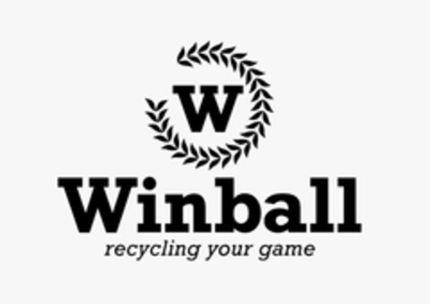 W WINBALL RECYCLING YOUR GAME Logo (EUIPO, 05/24/2012)