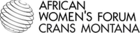 AFRICAN WOMEN'S FORUM CRANS MONTANA Logo (EUIPO, 09.10.2013)