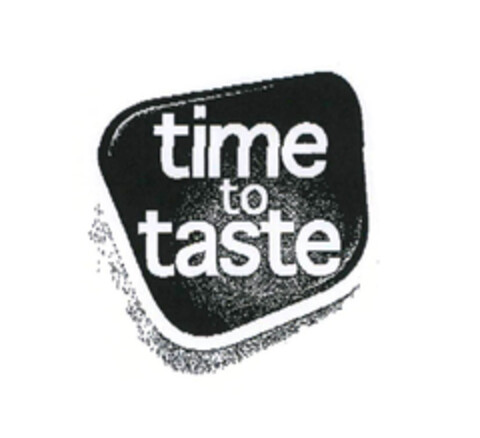 time to taste Logo (EUIPO, 09.01.2014)