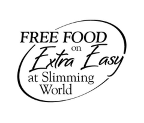 FREE FOOD ON EXTRA EASY AT SLIMMING WORLD Logo (EUIPO, 08.10.2014)