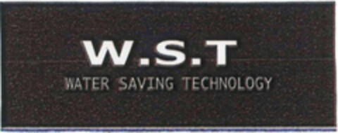 W.S.T. WATER SAVING TECHNOLOGY Logo (EUIPO, 02/23/2016)