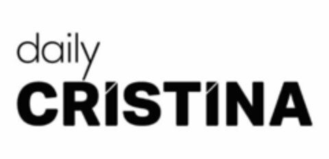 Daily Cristina Logo (EUIPO, 12/16/2016)