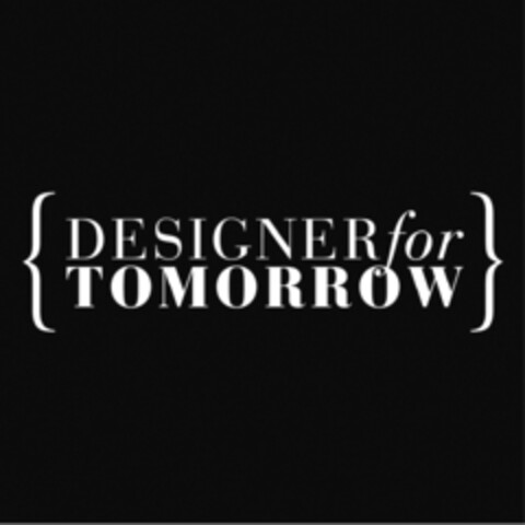 DESIGNER for TOMORROW Logo (EUIPO, 15.02.2017)