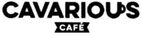 CAVARIOUS CAFÉ Logo (EUIPO, 09.05.2017)