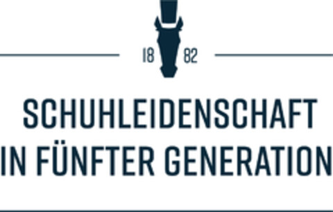 1882 SCHUHLEIDENSCHAFT IN FÜNFTER GENERATION Logo (EUIPO, 15.06.2018)