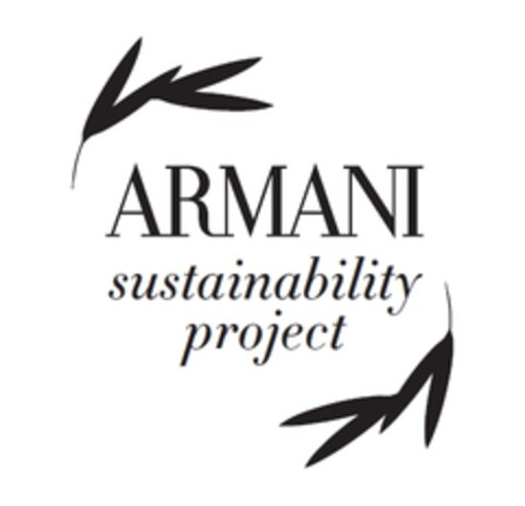 ARMANI SUSTAINABILITY PROJECT Logo (EUIPO, 20.07.2018)