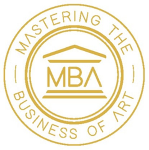 MBA MASTERING THE BUSINESS OF ART Logo (EUIPO, 26.06.2020)