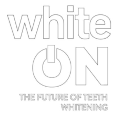 white ON THE FUTURE OF TEETH WHITENING Logo (EUIPO, 10.08.2020)