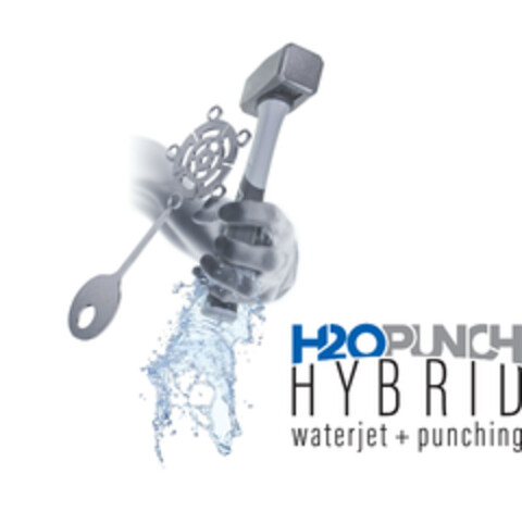 H2OPUNCH HYBRID waterjet + punching Logo (EUIPO, 03/31/2021)