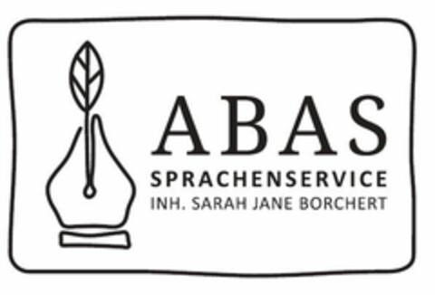 ABAS SPRACHENSERVICE INH. SARAH JANE BORCHERT Logo (EUIPO, 29.11.2021)