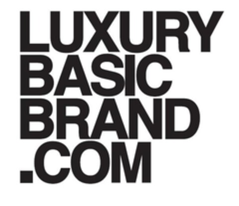 LUXURY BASIC BRAND.COM Logo (EUIPO, 09.05.2023)