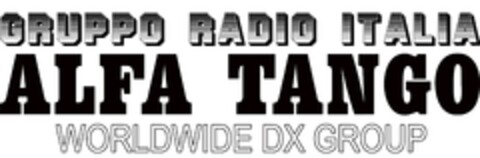 GRUPPO RADIO ITALIA ALFA TANGO WORLDWIDE DX GROUP Logo (EUIPO, 01.06.2023)