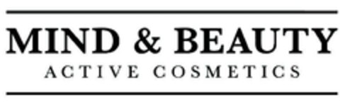 MIND & BEAUTY ACTIVE COSMETICS Logo (EUIPO, 05/22/2024)