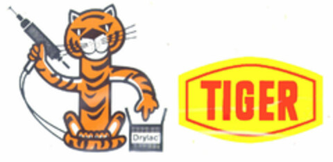 TIGER Drylac Logo (EUIPO, 04/01/1996)