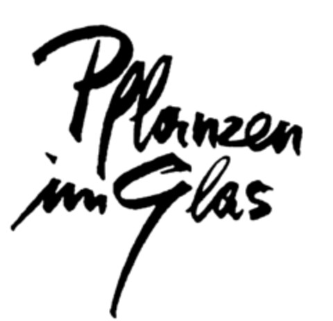 Pflanzen im Glas Logo (EUIPO, 23.05.1996)