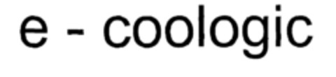 e - coologic Logo (EUIPO, 05.02.1997)