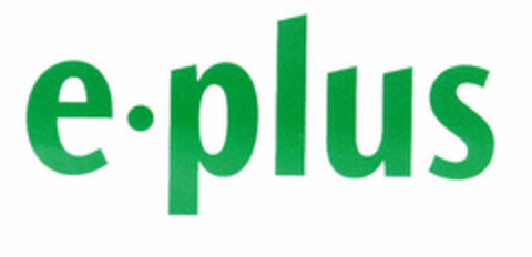 e.plus Logo (EUIPO, 08.04.1999)