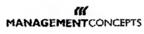 MANAGEMENTCONCEPTS Logo (EUIPO, 08.06.2000)