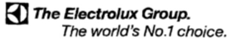 The Electrolux Group. The world's No.1 choice. Logo (EUIPO, 07/16/2000)