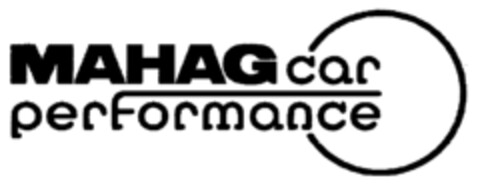 MAHAG car performance Logo (EUIPO, 30.08.2000)