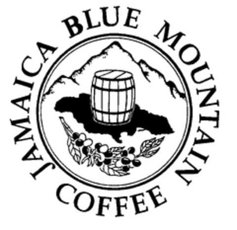 JAMAICA BLUE MOUNTAIN COFFEE Logo (EUIPO, 12.02.2001)