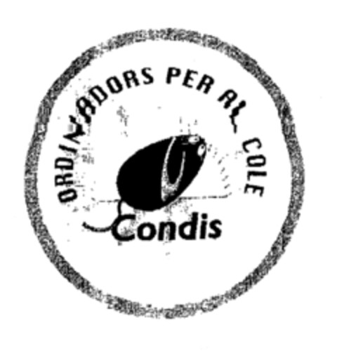 Condis ORDINADORS PER AL COLE Logo (EUIPO, 08/03/2001)