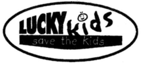 LUCKY kids save the kids Logo (EUIPO, 28.09.2001)
