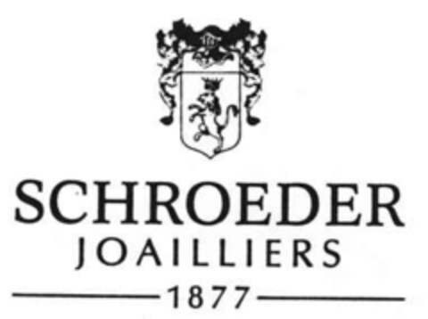 SCHROEDER JOAILLIERS 1877 Logo (EUIPO, 07/05/2005)