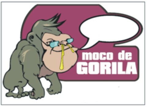 moco de GORILA Logo (EUIPO, 07/25/2007)