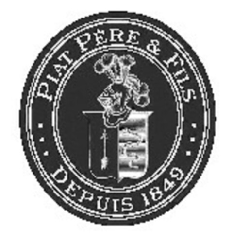 PIAT PÉRE & FILS DEPUIS 1849 Logo (EUIPO, 26.03.2008)