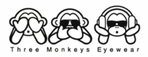 Three Monkeys Eyewear Logo (EUIPO, 26.03.2008)