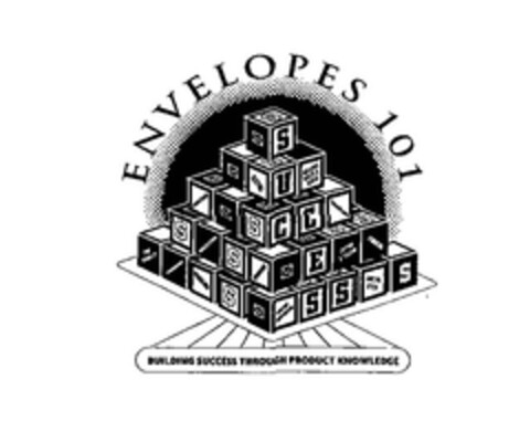 ENVELOPES 101 BUILDING SUCCESS THROUGH PRODUCT KNOWLEDGE Logo (EUIPO, 05/14/2008)