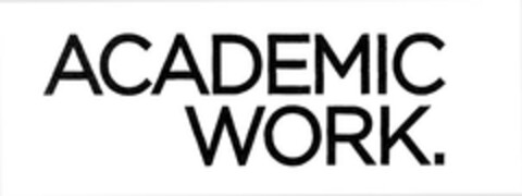 ACADEMIC WORK. Logo (EUIPO, 09.03.2010)