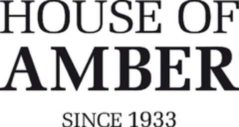 HOUSE OF AMBER SINCE 1933 Logo (EUIPO, 29.03.2012)