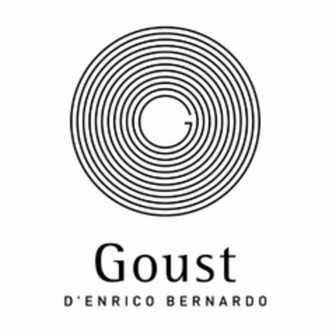 GOUST D'ENRICO BERNARDO Logo (EUIPO, 12/18/2012)
