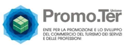 PROMO.TER UNIONE ENTE PER LA PROMOZIONE E LO SVILUPPO DEL COMMERCIO DEL TURISMO DEI SERVIZI E DELLE PROFESSIONI Logo (EUIPO, 22.05.2013)