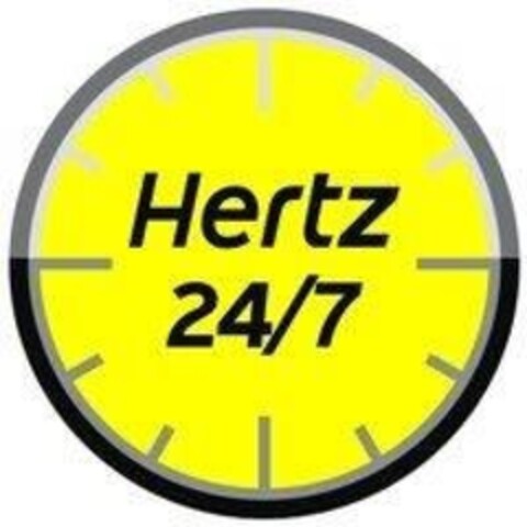 Hertz 24/7 Logo (EUIPO, 06/24/2013)