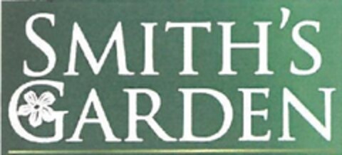 SMITH'S GARDEN Logo (EUIPO, 22.07.2013)