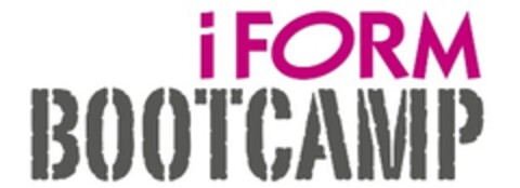 i FORM BOOTCAMP Logo (EUIPO, 02/28/2014)