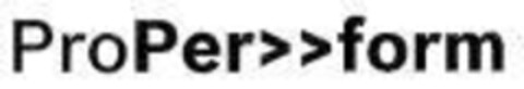 ProPer form Logo (EUIPO, 02.10.2014)