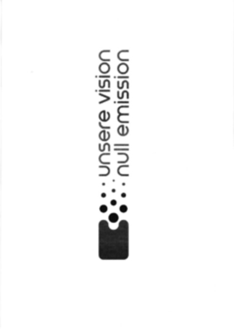 unsere vision null emission Logo (EUIPO, 03/16/2015)