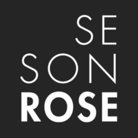 SE  SON  ROSE Logo (EUIPO, 13.06.2016)