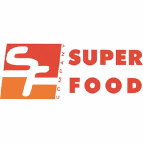 SF SUPER FOOD COMPANY Logo (EUIPO, 03/16/2017)