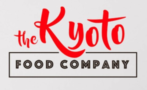 THE KYOTO FOOD COMPANY Logo (EUIPO, 19.11.2018)