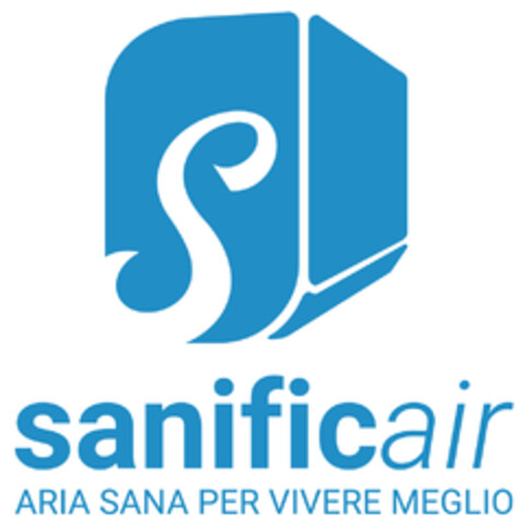 S SANIFICAIR ARIA SANA PER VIVERE MEGLIO Logo (EUIPO, 05/29/2020)