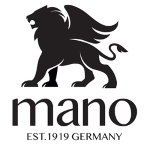 mano EST.1919 GERMANY Logo (EUIPO, 07/22/2021)