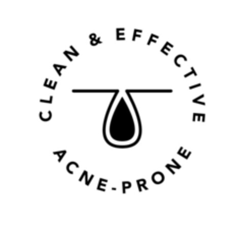 CLEAN & EFFECTIVE ACNE-PRONE Logo (EUIPO, 22.12.2021)