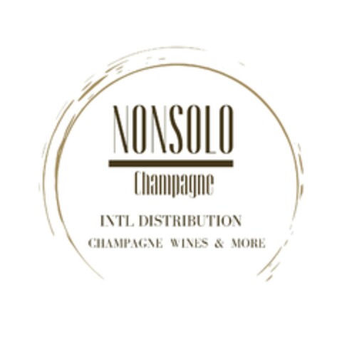 NONSOLO Champagne INTL DISTRIBUTION CHAMPAGNE WINES & MORE Logo (EUIPO, 16.02.2023)