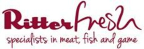 Ritterfresh specialists in meat , fish and game Logo (EUIPO, 27.07.2023)