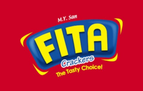 M.Y. San FITA Crackers The Tasty Choice! Logo (EUIPO, 22.02.2024)